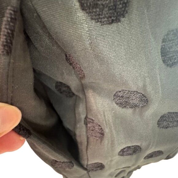 NWT Joe Fresh Women's Polk Dot Black Sleeveless Dress Size 12 - Picture 5 of 10